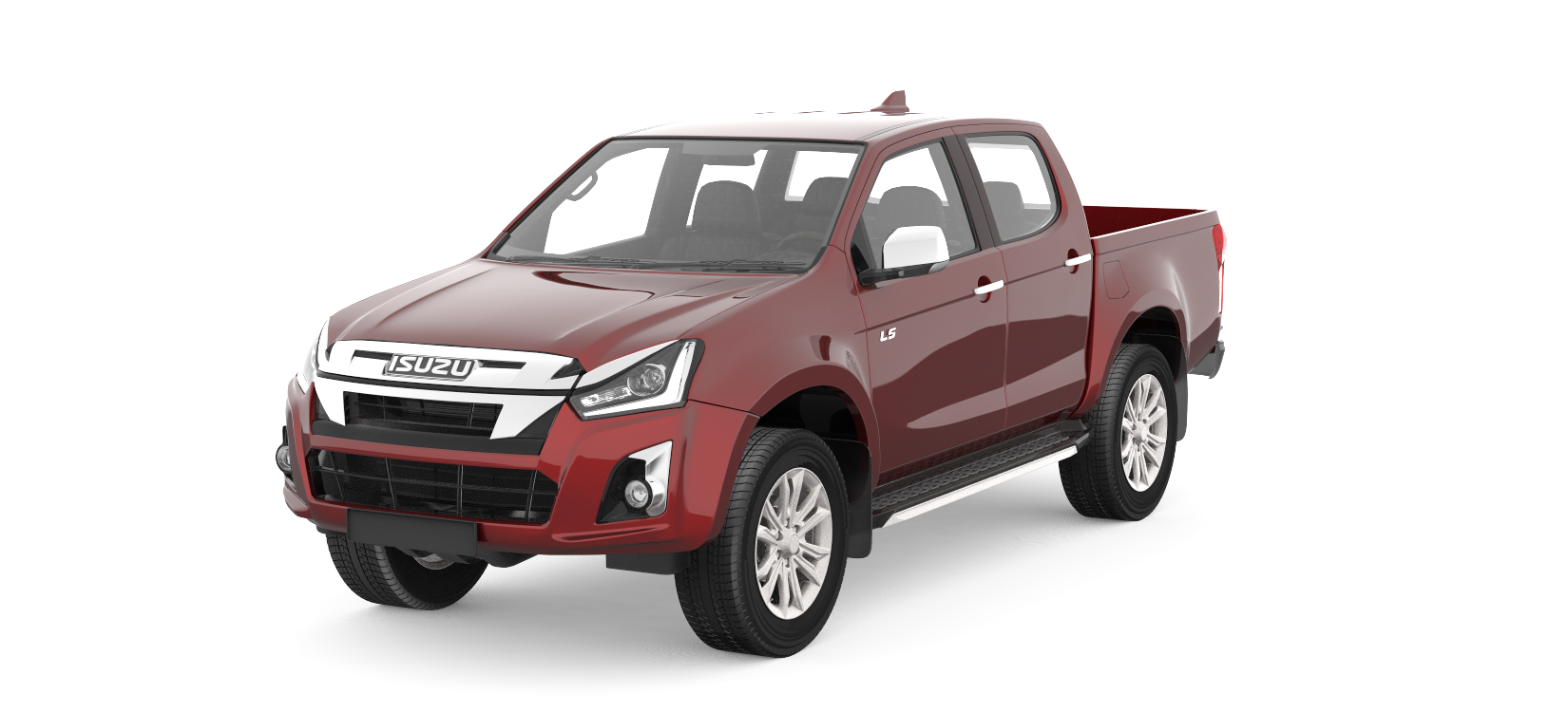 ISUZU D-Max Red Spinel